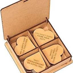 StarLaser 20 Reasons Why I Need You Message Box Gift For Anniversary Birthday And Loveable Person(Engineered Wood, Brown) (Pack of 1),130 gram-image-11