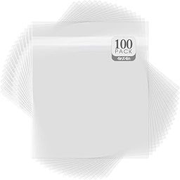 Golden State Art, Pack of 100, Acid-Free Crystal Clear Sleeves Storage Bags for Photo Prints Framing Mats Mattes (Bag Size: 4x4 inches for 4x4 Mats)-image-50