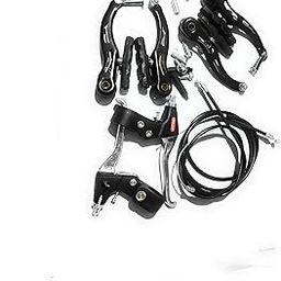 NANAK ISH Bicycle V Brake MTB, Cable Wire and Break Silver Lever-picture-28