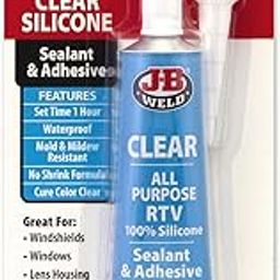 J-B Weld Clear Silicone Sealant & Adhesive-20
