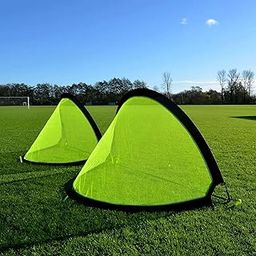 UPhill Sports Quick Setup Pop-up Net Soccer Goal Post for Kids - Two Portable Soccer Nets with Carry Bag For Kids - 3 to 7 years of Age-picture-22