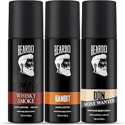 BEARDO Perfume Deo Spray - Bandit, Don Most Wanted & Whisky Smoke Deodorant (120Ml X 3) | Woody, Fresh, Citrus Notes Body Spray | Long Lasting Deo For Men | Christmas Gift For Men | Gift For Friends-29