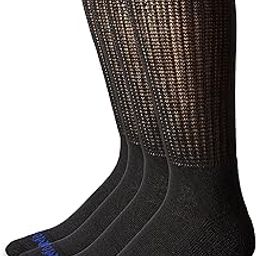 Men's 4 Pack Diabetic Crew Socks-image-27