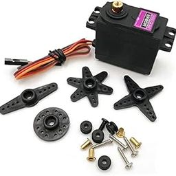 Electrobot 360° Angle MG996R Servo Motor Metal Gear High-Torque Servo Motor for Smart Car Robot Boat RC Helicopter Mechanical arm-image-43