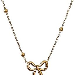 Bow Necklace Set for Women | Stylish Anti-Tarnish Waterproof Jewelry | Perfect for Valentines, Birthday, Anniversary, Wedding Gifts for Wife, Mother & Sister-45