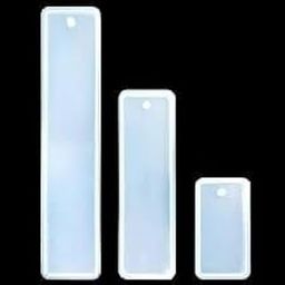 SNOOGG ™Bookmark Set of 3 Sizes Silicone Moulds Use for Resin Casting for Event, Resin Art, Wedding,Valentine,Anniversary Gift-image-53
