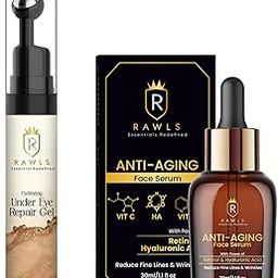 Rawls Face Serum and Under eye Cream For Dark Circles Removal and Glowing, Gift Set for Brother, Friends, Birthday, Anniversary, & Diwali Gifting-29