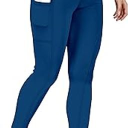Women’s Polyester Gym Leggings with 2 Pockets Stretchable High Waist Slim Fit Sweatpants Style and Standard Length | Workout Pants for Yoga | Activewear Tights | Gym Fitness Legging-image-79