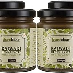 pre-soacked henna paste with 12+ Herbs | Pack of 4-image-4