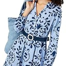 Women's Cotton A-Line Midi Dress-image-15