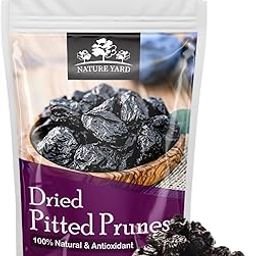 NATURE YARD Organic Pitted Prunes Dry fruit Without Sugar - 1 kg - 100% natural & Seedless Dried Prune/Unsweetened Prunes for constipation/Rich in Vitamins and Dietry Fiber a healthy snack-image-61
