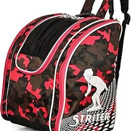 Striter Skates Kit Inline Bag Waterproof Heavy Duty - Use for Skates/Safety Kit/Halmet (Blue) (Bag Only/Colors of Bag May Vary) (Without Skates) (Red)-image-55