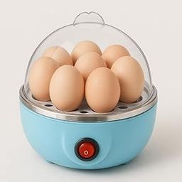 Egg Boiler Electric Automatic Off 7 Egg Poacher For Steaming Cooking Boiling-picture-5