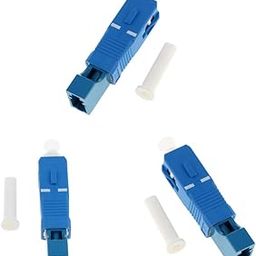 CALANDIS™ 3Pieces 2.5 to 1.25mm SC Male to LC Female Adapter Single Mode Fiber Optic | Optical Fiber Cables | Networking Cables & Adapters | Computer Cables & Connectors-10