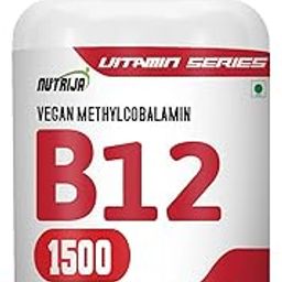 NutriJa Vitamin B12 Active form of Methylcobalamin | Maximum Absorption, Normal Energy Production & Immune system support (60x2 (120 Capsules))-14