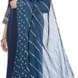 rangriti Women's Ethnic Indigo Cotton Dupatta-picture-18