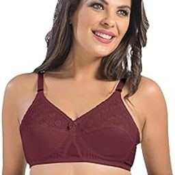 Cream Womens Non Padded Regular Cotton Bra | Comfortable Cotton Material, Non Padded, Adjustable Straps, Sewn in Bumps, Hook & Eye Closure, Hand Wash Only-picture-18
