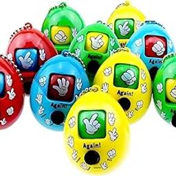 Birthday Popper Rock Paper Scissors Game Key Chains - Set of 10 - Ideal Birthday Return Gift-1