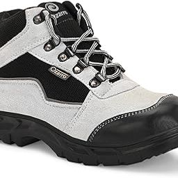 Suede Leather Steel Toe Safety Shoe for Mens (S4448)-image-46
