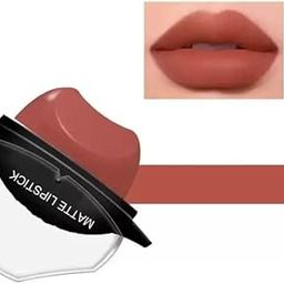 Elecsera Best Waterproof Long-Lasting Non-Stick Lip Shape Lipstick (Brown, 10 g)-image-85