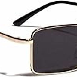 UV Protected Rectangular Sunglasses for Men and Women-14