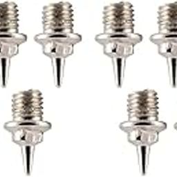 Sports World Steel Multi-Sport Spikes Nails for Shoes (Silver, 8 mm) - Pack of 14-image-5