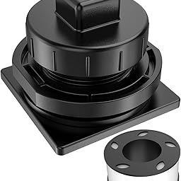 Stock Tank Float Valve, Stock Tank Drain Plug Kit for 50 70 100 150 300 Gallon Stock Tank, Leak-free Design, Use with 1MDB5,MDB6,MDB7,MDB8,1MDC1, for FG424288BLA FG424400BLA FG424500BLA FG424700BLA-picture-22