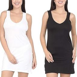 Women's Cotton Hosiery Selfie Midi Slip Combo Pack of 2 (Available Sizes: XS, S, M, L, XL, 2XL, 3XL, 4XL, 5XL)-image-13