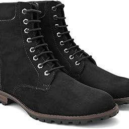 Men's Handmade Suede Casual Long Boots| Soft Cushioned Insole, Slip-Resistance, Dynamic Feet Support, Arch Support & Shock Absorption-16