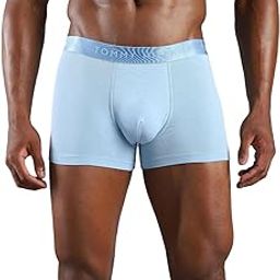 Low Rise Solid Blue Trunk-37