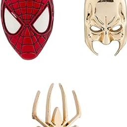 Set of 3 Metal Lapel Pins/Brooch for Mens Suit (Multicolor) KN-2018-CMB-103-3