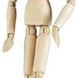 Kreative Kraft 12-Inch Female Wooden Artist Manikin – Movable Limbs Mannequin Model for Sketching & Home Decoration-14