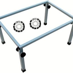 Prabhas Designs Box Type Aari Stand 24x16 inches with 24 Clips || Aari Embroidery Stand || Grey Metal Rectangular Stand-picture-5