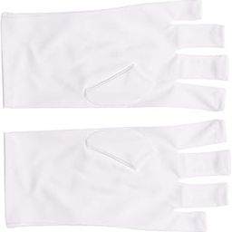 CLUB BOLLYWOOD®2X Anti UV Fingerless Gloves UV Protection Gloves for Nail Art Gel Manicures Short|Health & Beauty | Nail Care, Manicure & Pedicure |2 Manicure Gloves-image-74