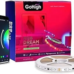 GoHigh Ultimate Smart Dream RGB LED Strip Lights | 10Meter | Ultra-Bright | Wi-Fi and App Controlled | Music Sync | Multi-Color LED for Home, Gaming & Bedrooms | 15M+ Colors | 1-Year Warranty-23