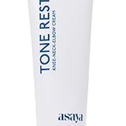 ASAYA Tone Restore Cream for Dark Knees, Elbows & Neck | Depigmenting Cream with MelaMe™ Complex, Kojic Acid, AHAs & Urea | Brightening & Smoothing | Evens skin tone | Smooths rough, textured skin | For Men & Women | 50 gm-63