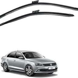 Oshotto Frameless (O.E.M Type) Wiper Blades Compatible with Volkswagen Jetta 2008-2014 (24"/19")-17