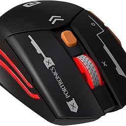Portronics Vader Max Wireless Rechargeable Mouse, Bluetooth 5.3 & 2.4 GHz Dual Mode, 6-Button Control, Adjustable DPI Up to 2400, Ergonomic, Universal Compatibility for Laptop, Desktop, Gaming(Black)-10