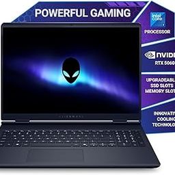 Alienware 16 Aurora Gaming Laptop, Intel Core 7 240H Processor, 16GB DDR5 5600MT/s, 1TB SSD, Nvidia RTX 5060 8GB GDDR7, 16.0" WQXGA 2560x1600 Display, Cryo Chamber Cooling, Interstellar Indigo,2.57 Kg-45