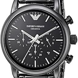 Analog Ceramica Black Dial Men's Watch AR1507-image-17
