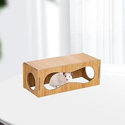 Enakshi (LABEL) Creations Hamster House Tunnel Rat Cage Accessory Pet Toy Small Animal Climbing Tunnel 27X11X10Cm|Pet Supplies | Small Animal Supplies | Exercise & Toys-image-8