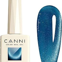 CANNI HEMA FREE Cat Eye Gel Nail Polish - Starry Sky Miracle Series Nail Gel Polish Soak Off LED Nail Art Starter Manicure Salon DIY at Home (CE-8044, 9ml)-image-86