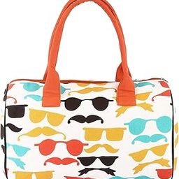 Girl's and Women's Cotton Eco-Friendly Handmade Signature Graphic Multicolour Printed Bag/Purse-image-13