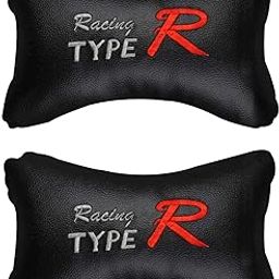 Allextreme EXCHNP2 PU Leather Car Headrest Neck Head Pillow Cushion with Adjustable Straps for SUV Travel Seat (Random Colors, 2 Pcs)-image-15