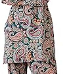 Women's Straight Pure Cotton Paisley Printed Kurta & Salwar Set (IESTR10040)-image-18