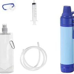 XEREBIAN Personal Water Filter Straw Mini Water Purifier, Emergency Preparedness, Portable Emergency Survival Gear, Personal Water Filter for Hiking, Camping, Travel-image-80