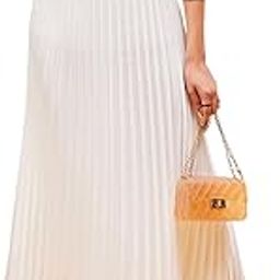 sassafras Women Accordion Pleated Skirt-picture-19