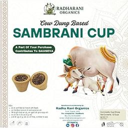 Premium Sambrani Dhoop Cups – 24 Cups (Pack of 2) | Pure Guggal, Kapur & Jatamansi Fragrance | Long-Lasting Natural Dhoop for Pooja, Meditation & Home Purification | Radharani Organics-image-0