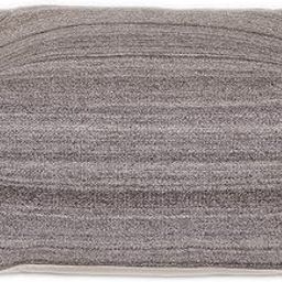 Parkland Collection Nadia Transitional Grayish Brown Pouf-image-40
