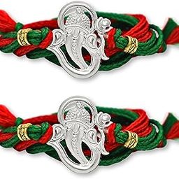 925 Silver Rakhi for Brother, Pure Silver Thread Rakhi with Certificate, Raksha Bandhan Gifting Option for Men, Boys, Bhai, Bhabhi-image-78